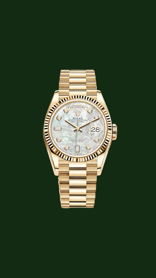 Enzo Timeless  white & Gold Fusion