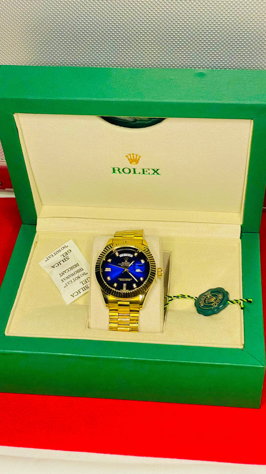 Green Dial Luxury Watch