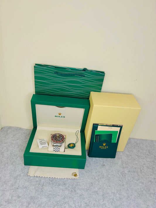Red Submariner Luxury Watch with Original Rolex Box