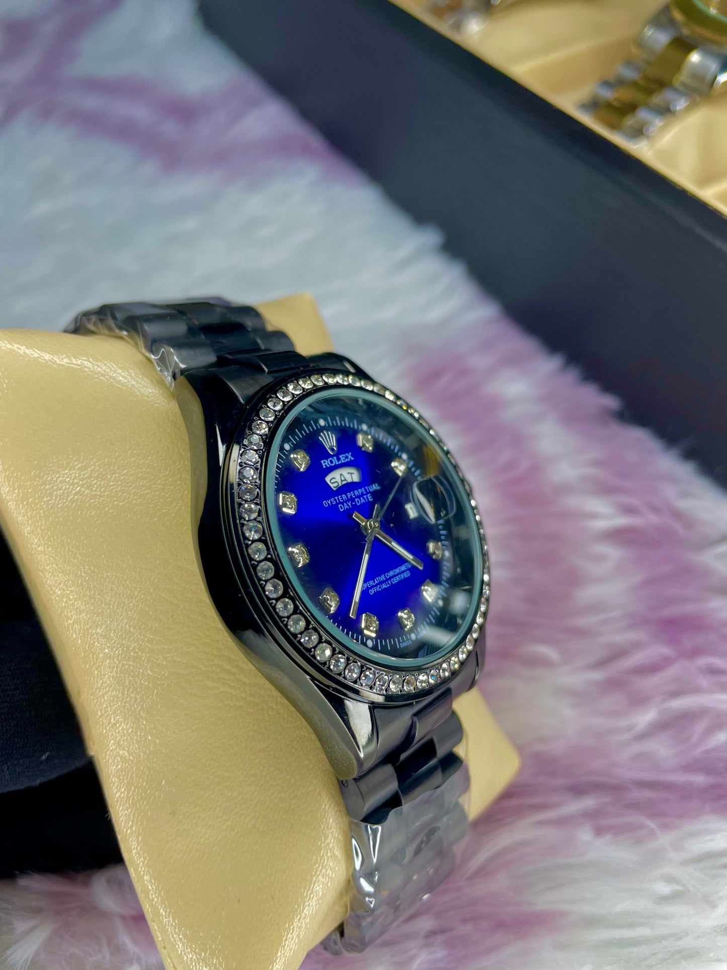 Green Dial Luxury Watch