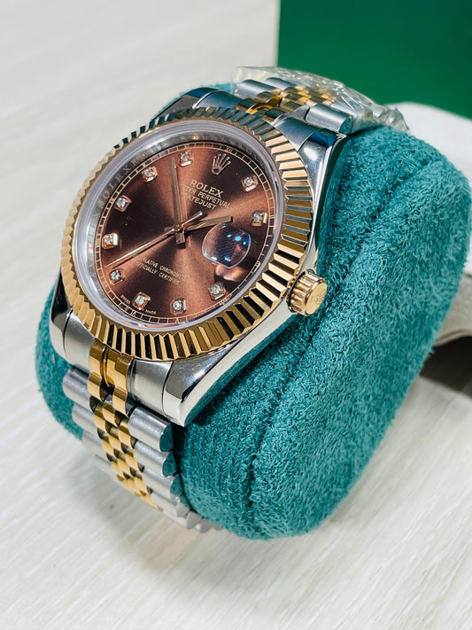 Datejust Oyster, 41 mm, Oystersteel and Everose gold (Master Gread)