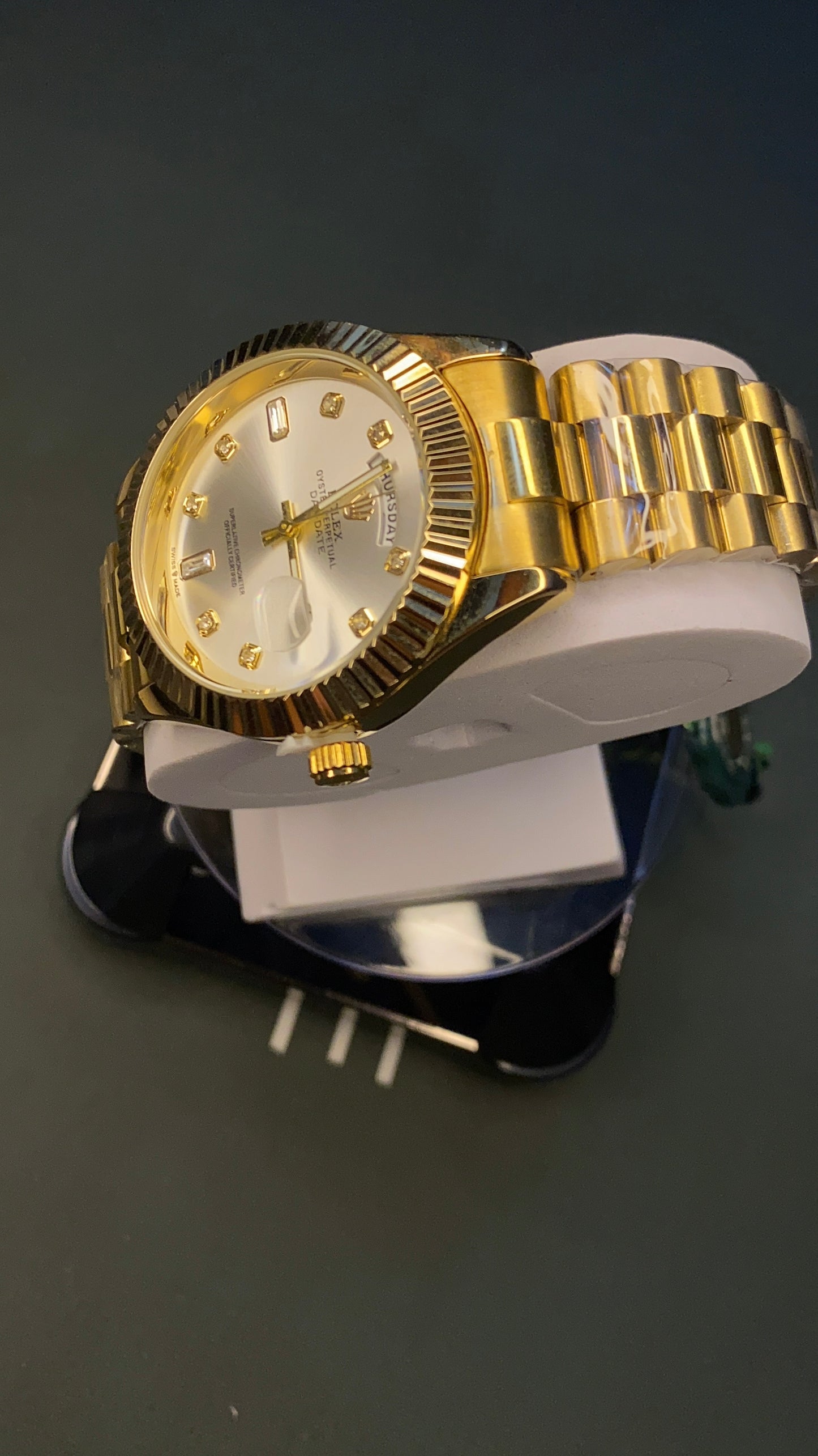 Enzo Timeless  white & Gold Fusion