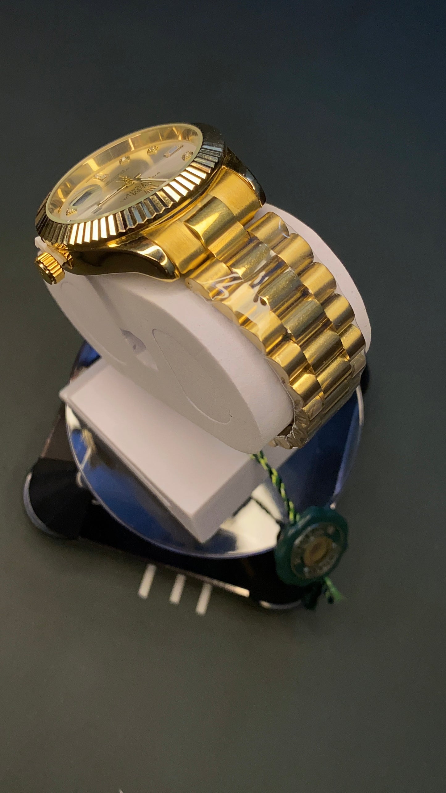Enzo Timeless  white & Gold Fusion