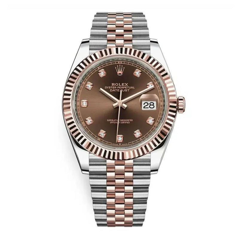Datejust Oyster, 41 mm, Oystersteel and Everose gold (Master Gread)